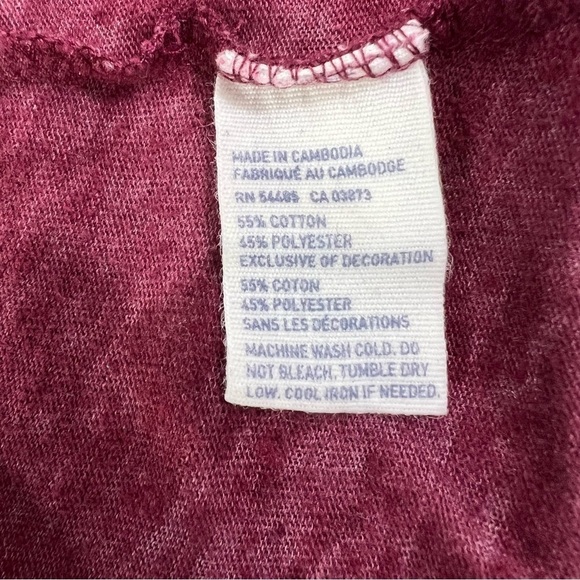 GRATEFUL Dead Woman’s Maroon Racerback Tank Top From American Eagle Size XL - Picture 9 of 9